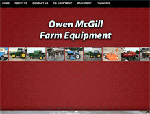 Tablet Screenshot of owenmcgilleq.com